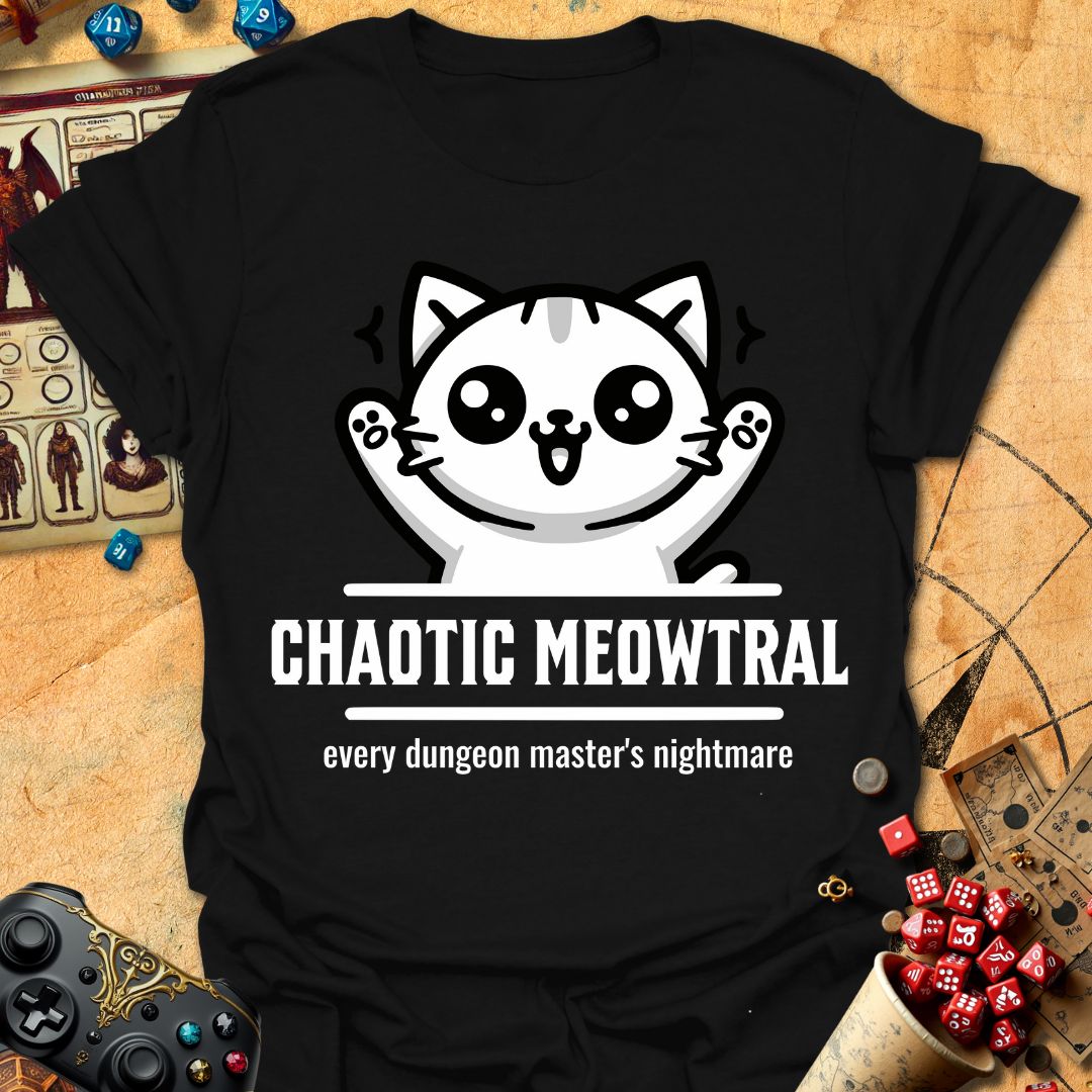 Chaotic Meowtral Tee