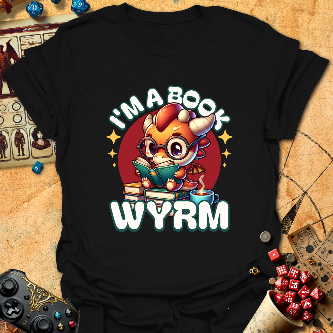 Book Wyrm Tee