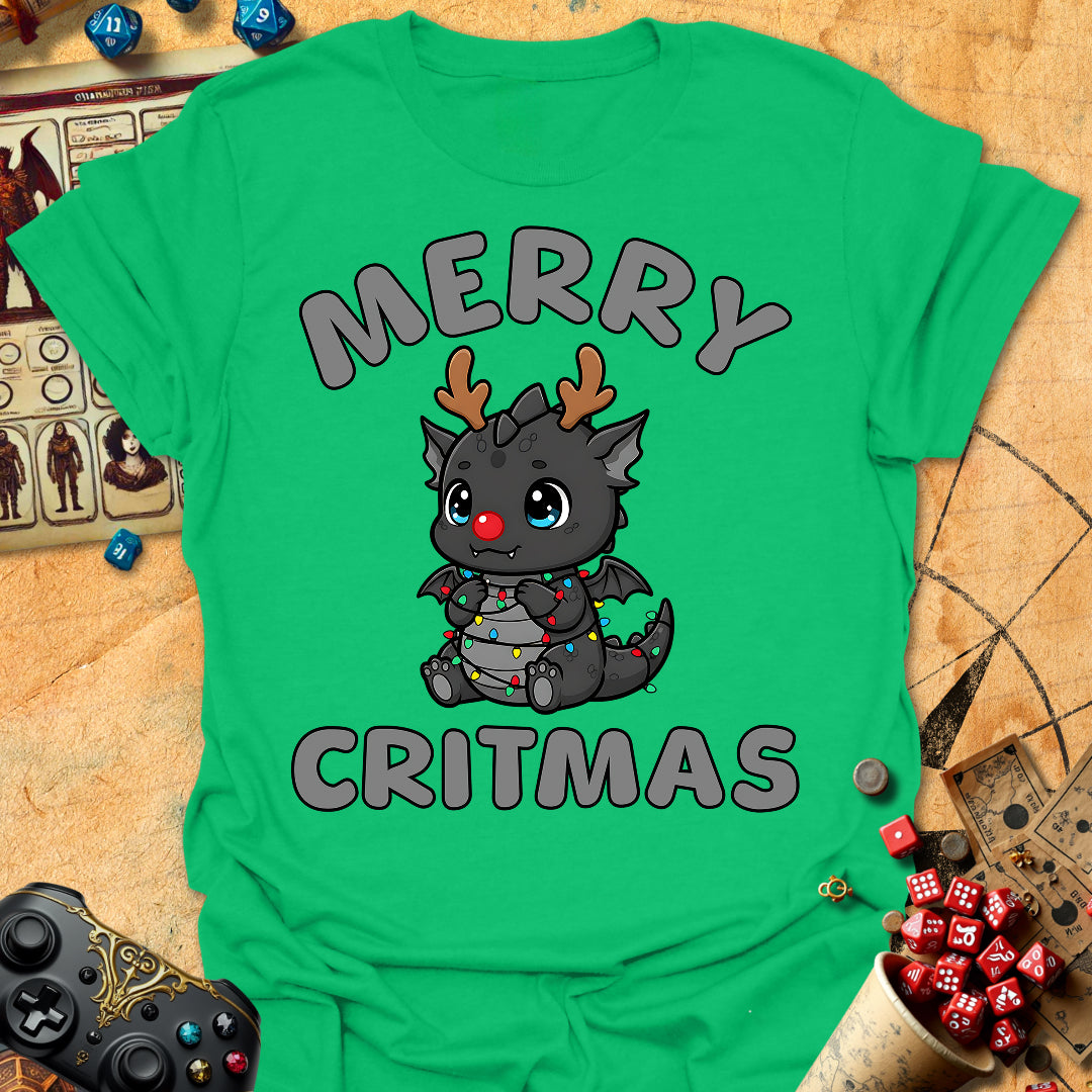 Merry Critmas Dragon Tee