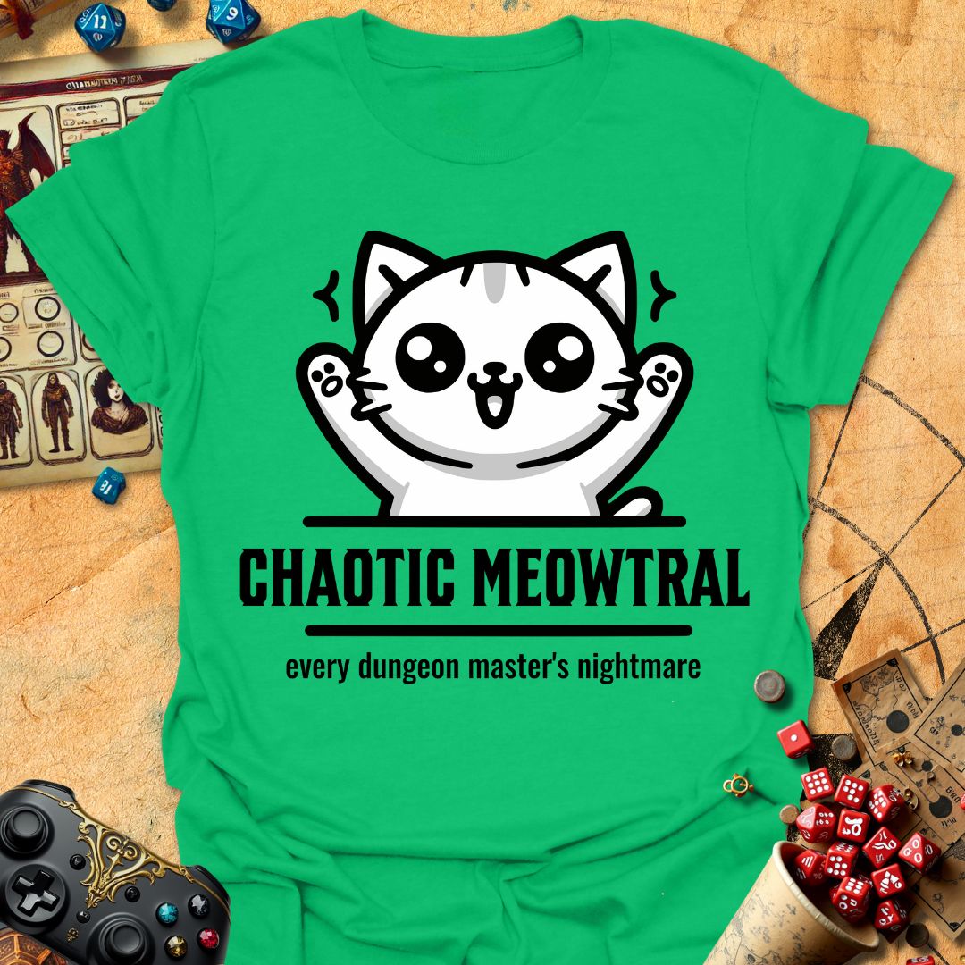 Chaotic Meowtral Tee