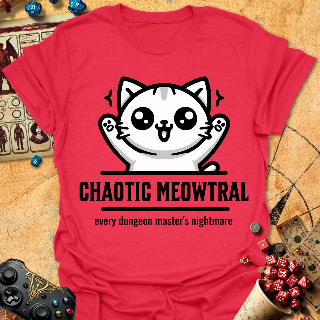 Chaotic Meowtral Tee