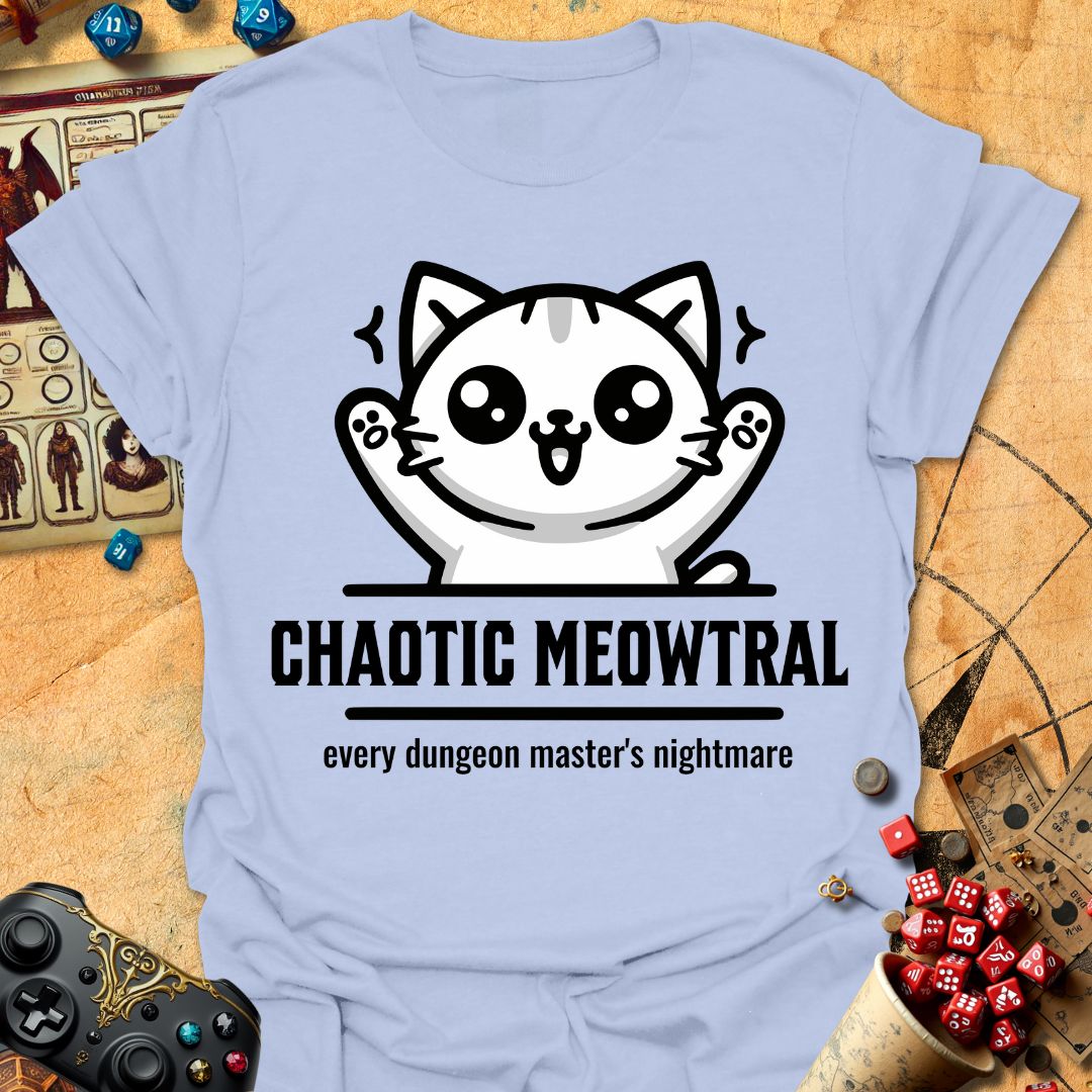 Chaotic Meowtral Tee