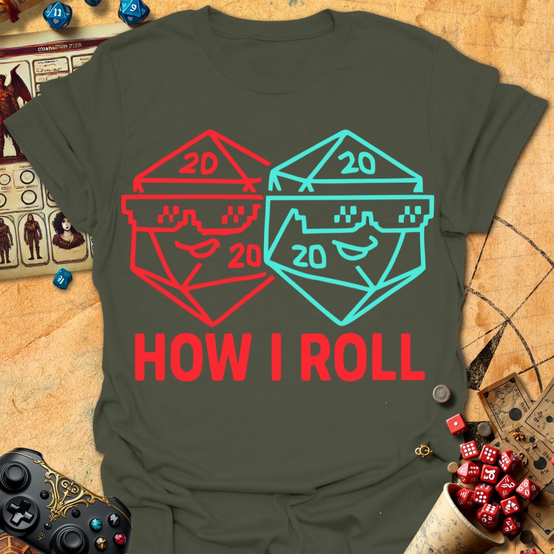 How I Roll Tee