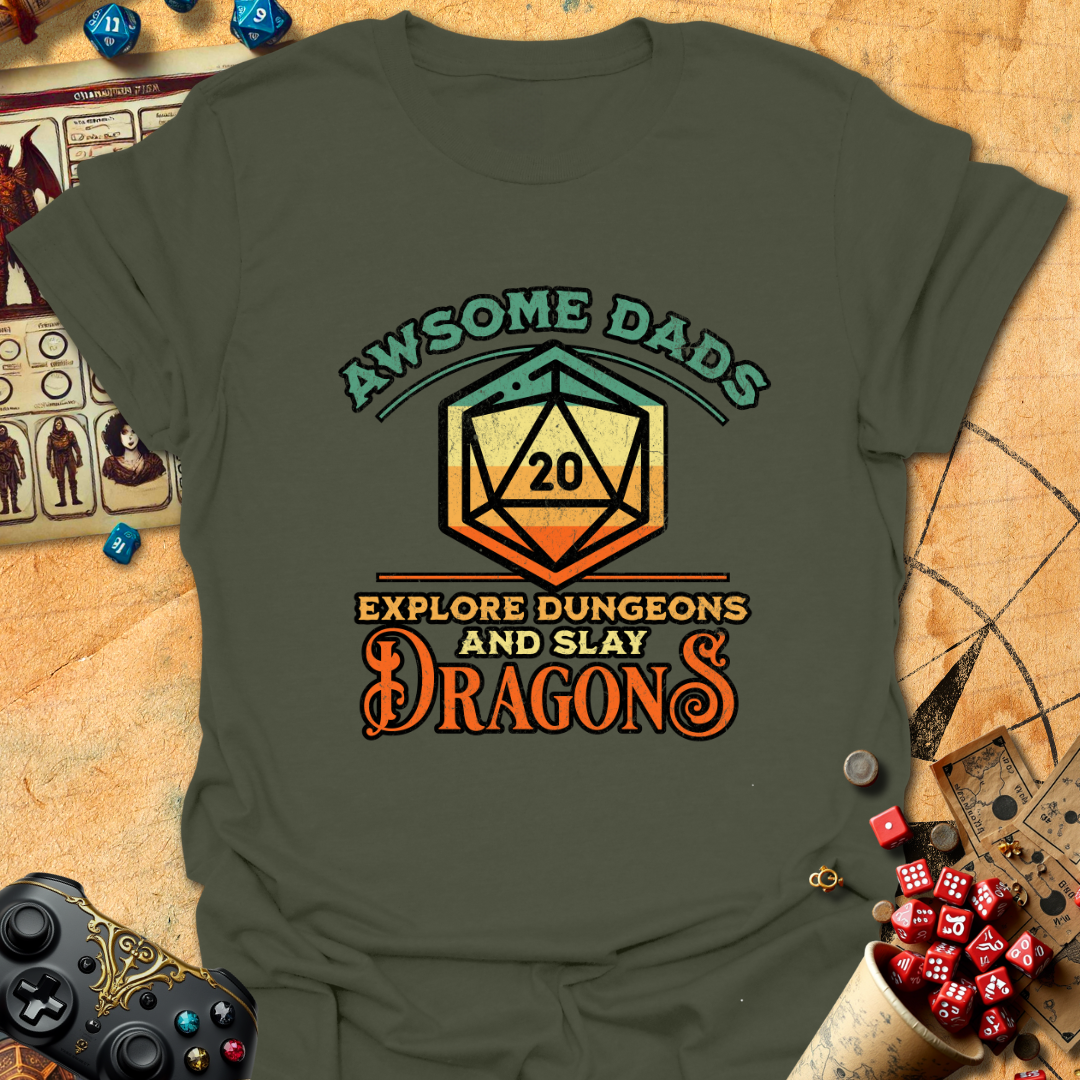 Awesome Dads Explore Tee