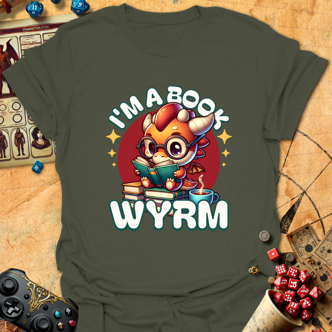 Book Wyrm Tee