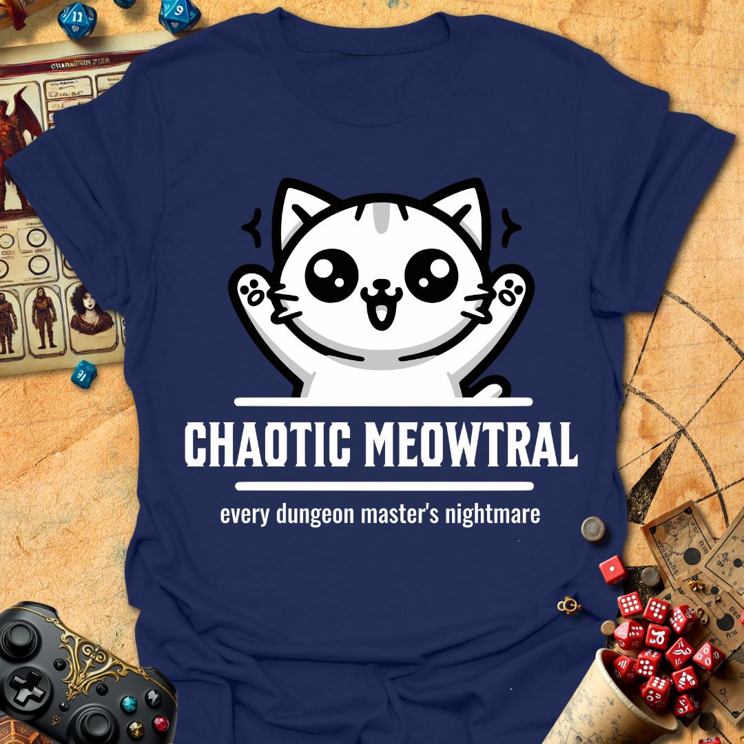 Chaotic Meowtral Tee