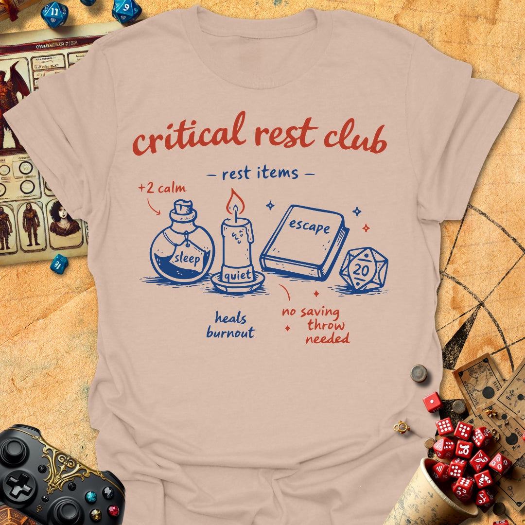 Critical Rest Club Tee