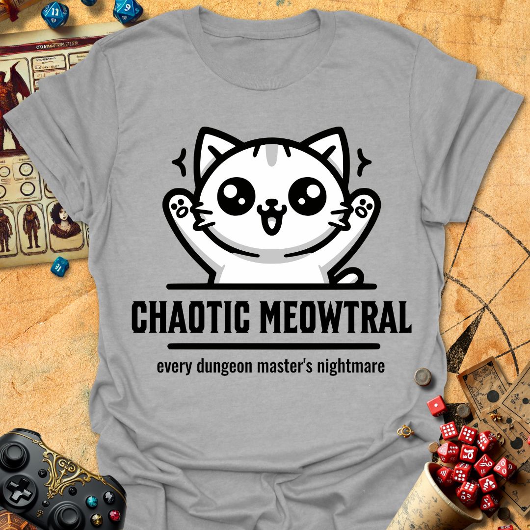 Chaotic Meowtral Tee