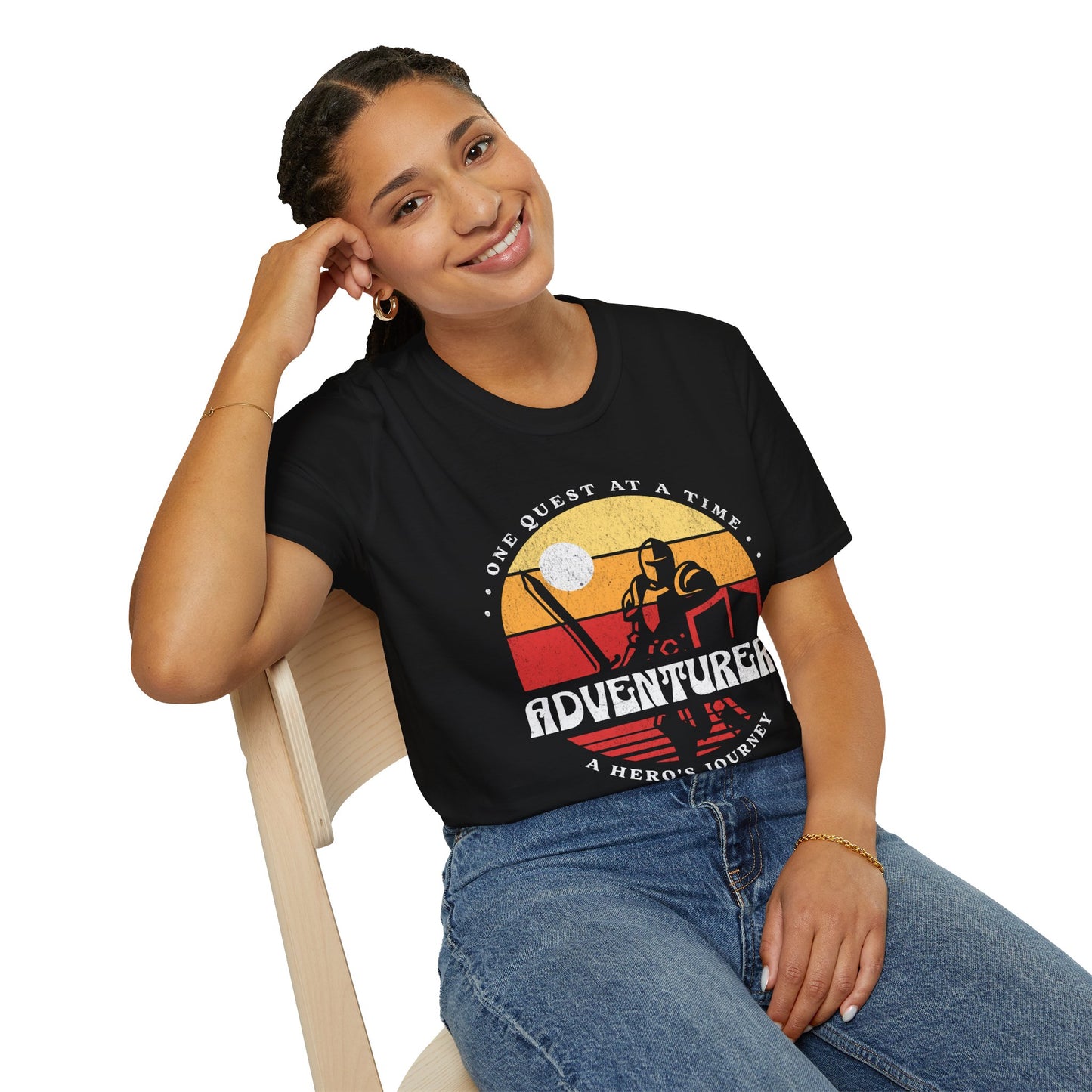 Warrior Adventurer Sunset T-Shirt