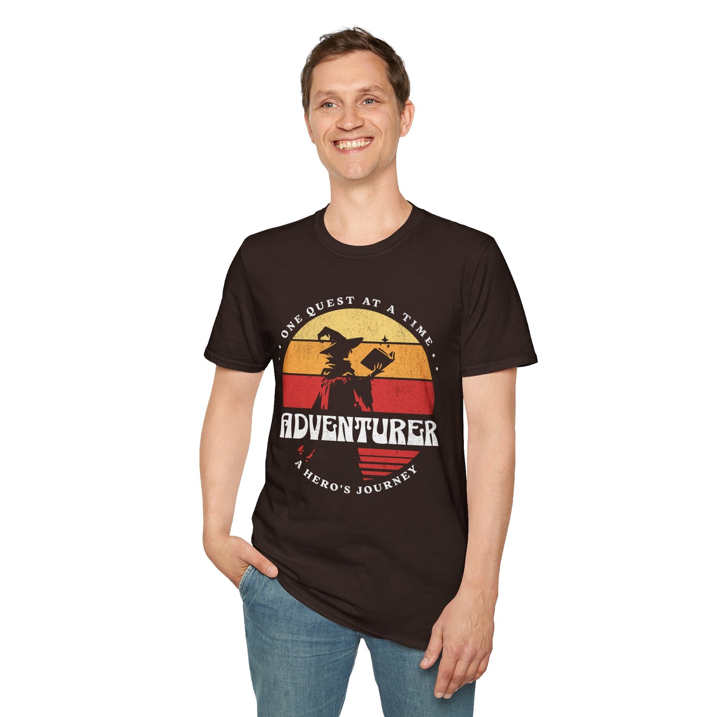 Wizard Adventurer Sunset T-Shirt