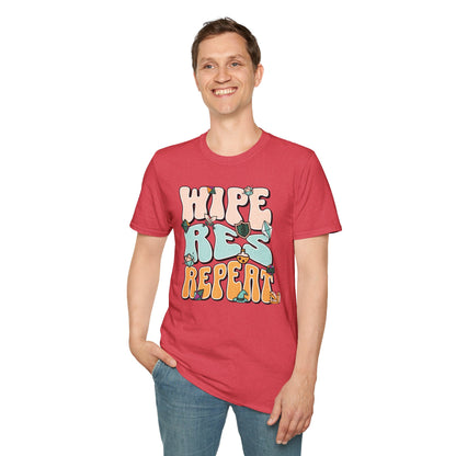 Wipe Res Repeat Color T-Shirt