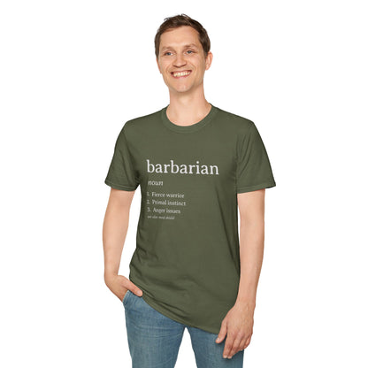 Barbarian Definitions T-Shirt