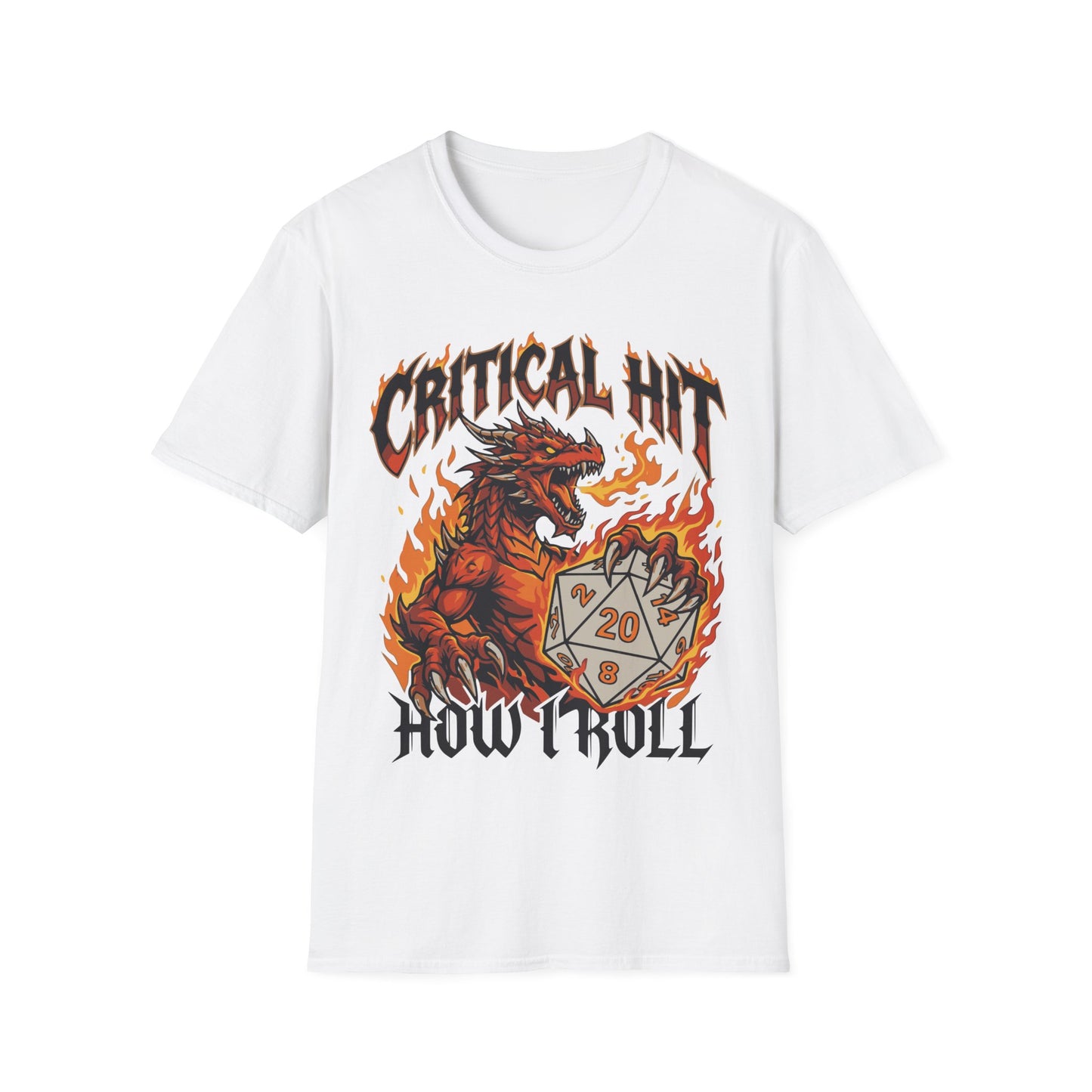 Critical Hit Dragon Tee