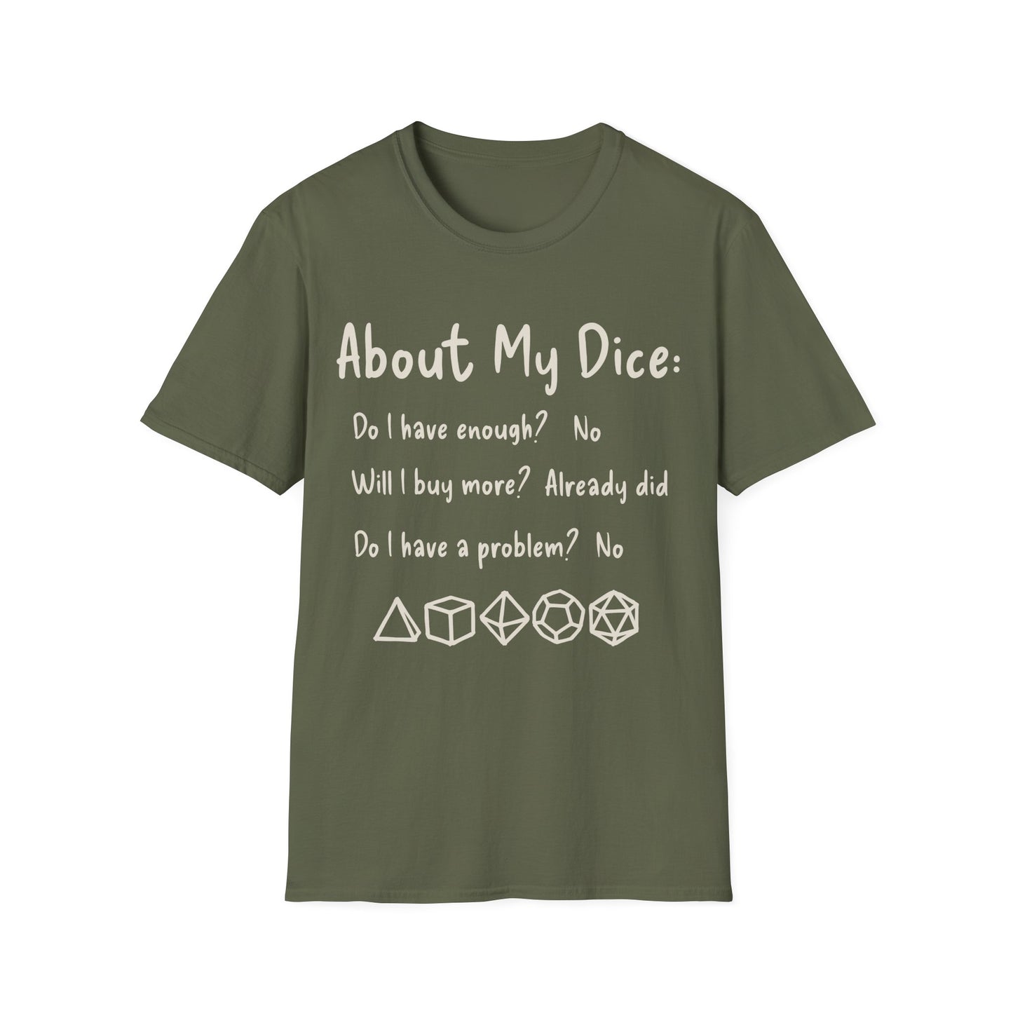 About My Dice Tee