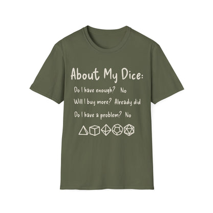 About My Dice Tee