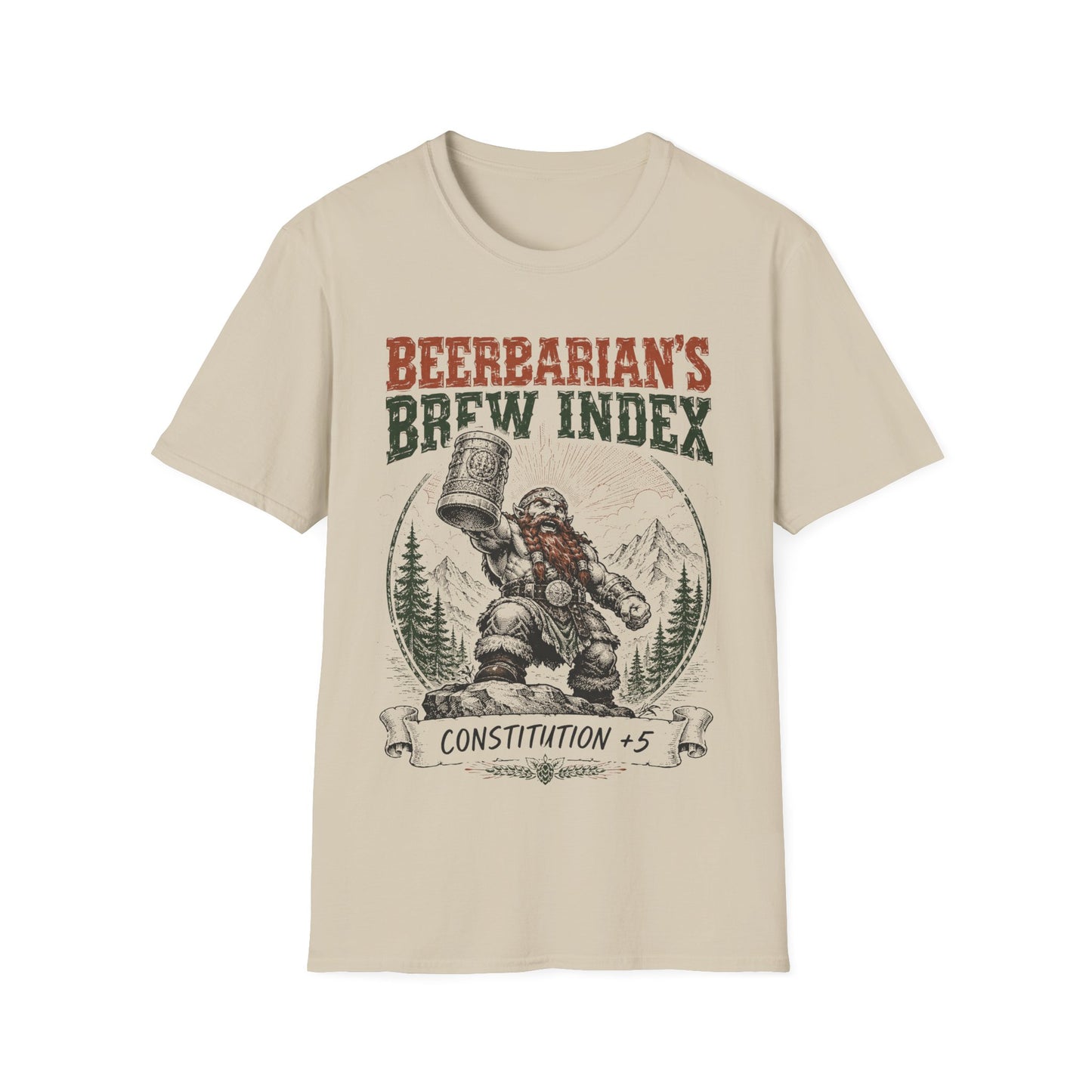 Beerbarian Brew Index Tee