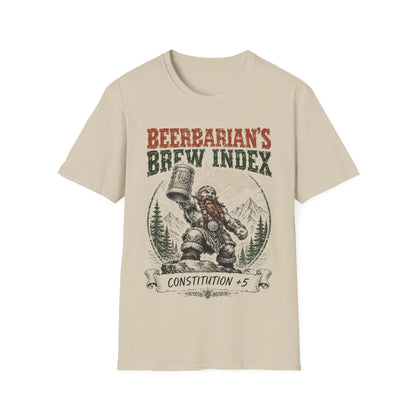 Beerbarian Brew Index Tee