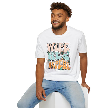 Wipe Res Repeat Color T-Shirt