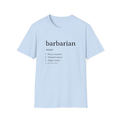 Barbarian Definitions T-Shirt