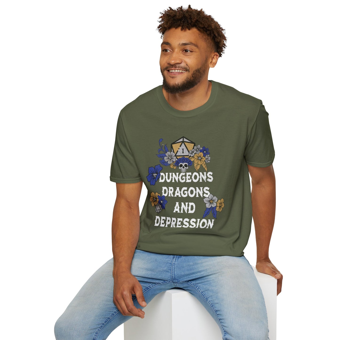 Dungeons Dragons Depression T-Shirt