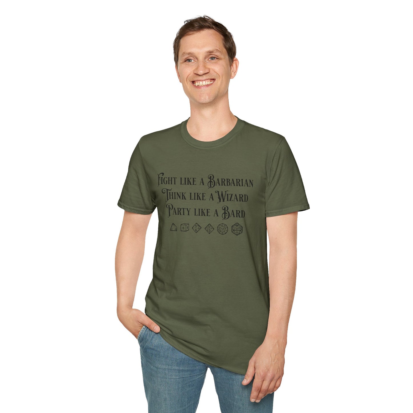 Fight, Think, Party T-Shirt