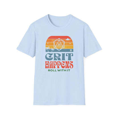 Crit Happens Retro T-Shirt