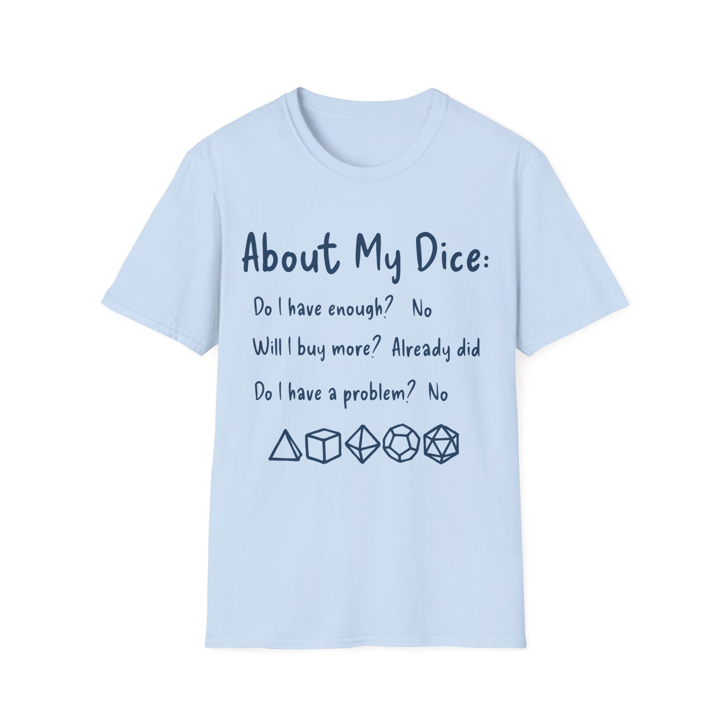 About My Dice Tee