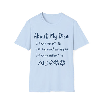About My Dice Tee