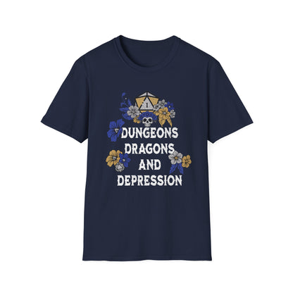 Dungeons Dragons Depression T-Shirt