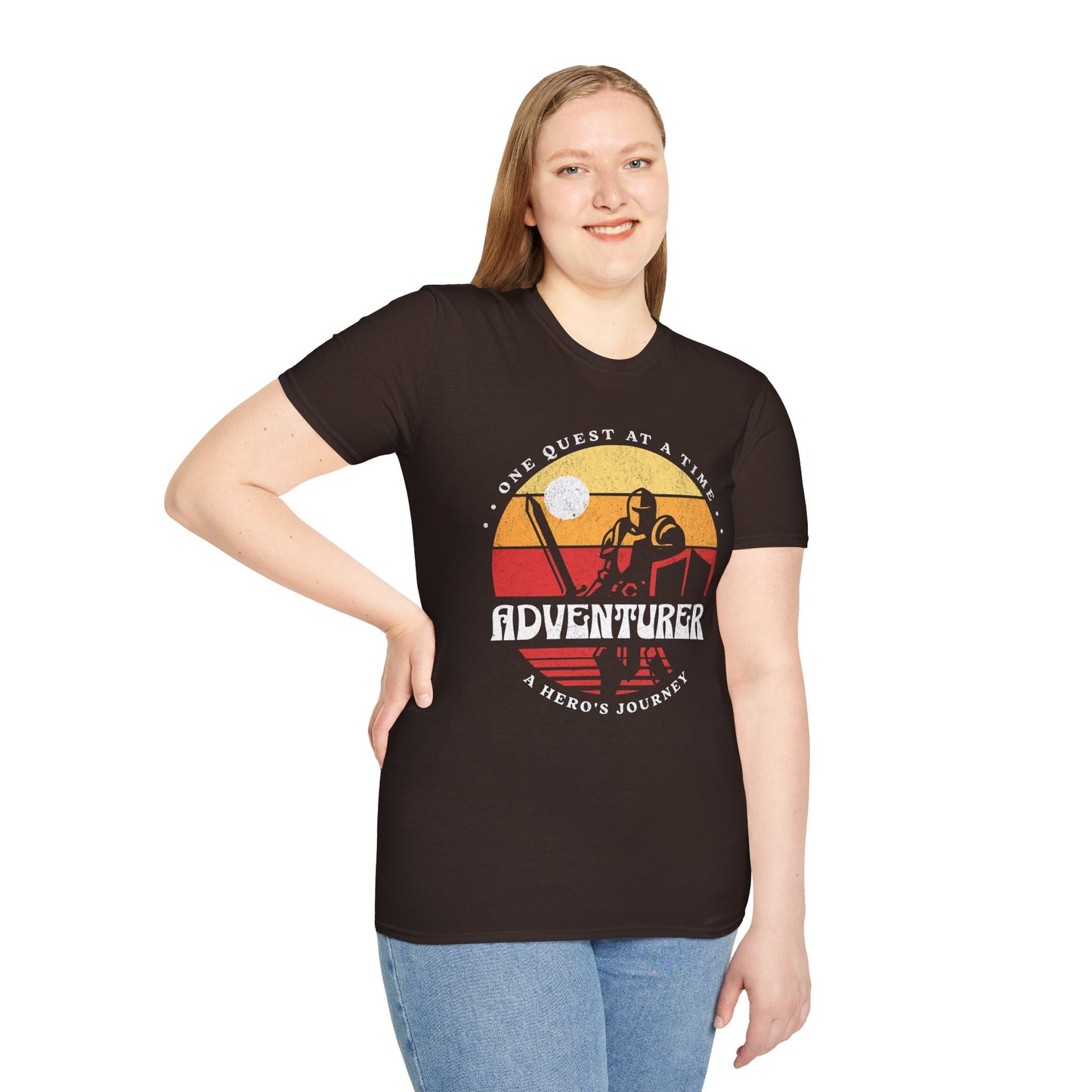 Warrior Adventurer Sunset T-Shirt