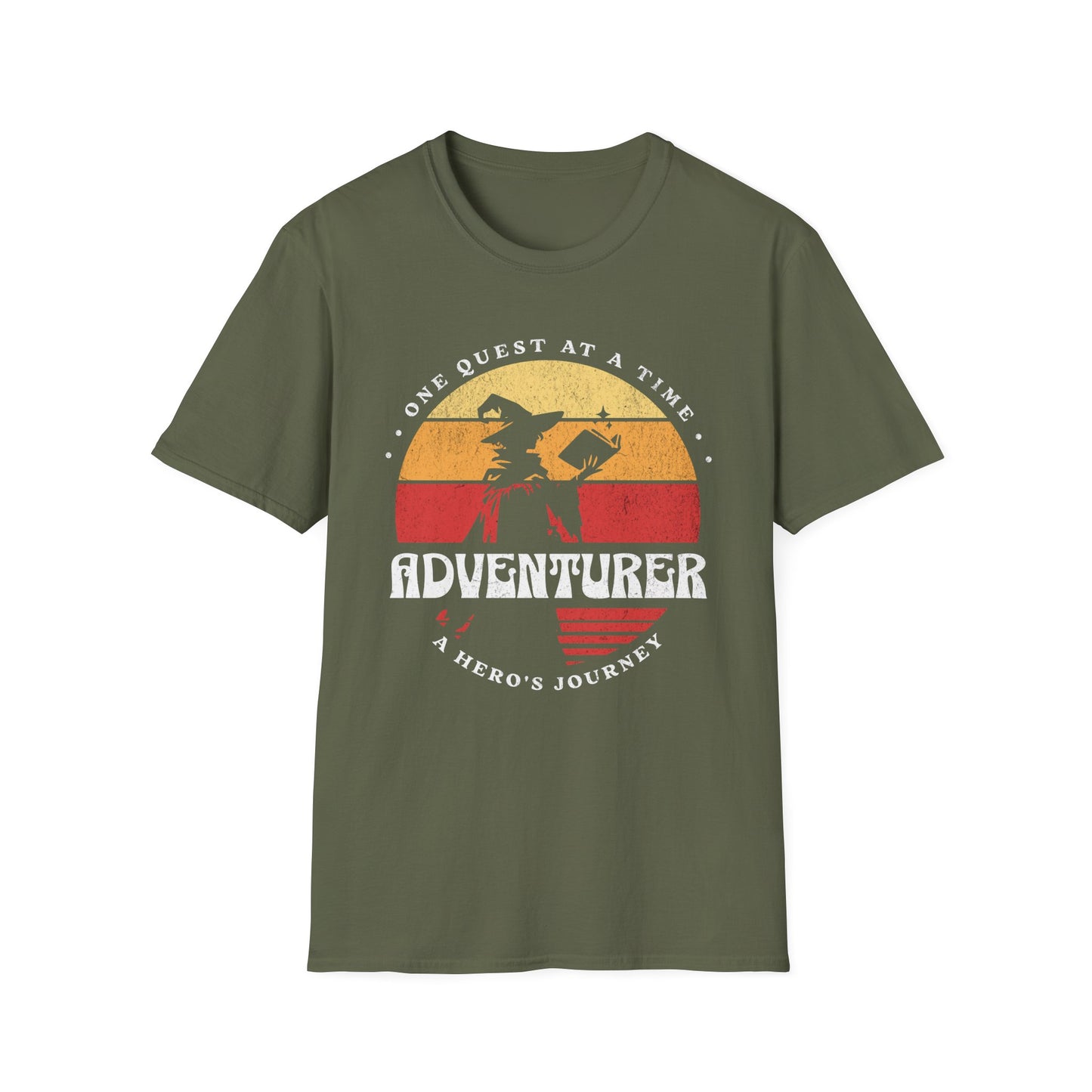 Wizard Adventurer Sunset T-Shirt