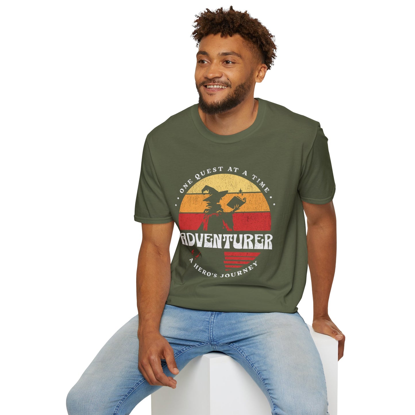 Wizard Adventurer Sunset T-Shirt