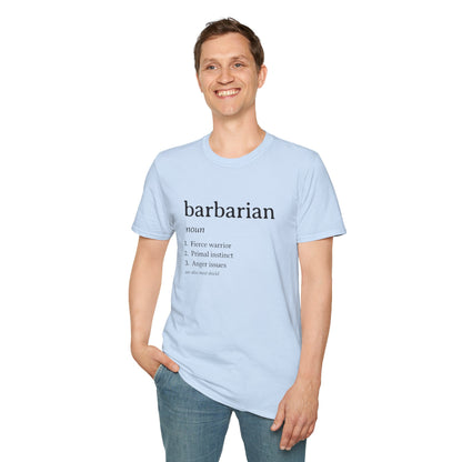 Barbarian Definitions T-Shirt