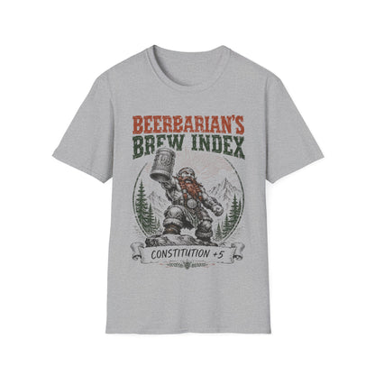 Beerbarian Brew Index Tee