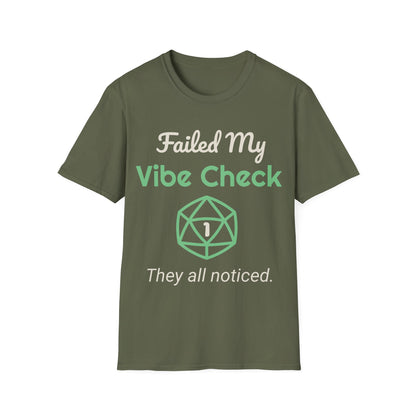 Failed Vibe Check Tee