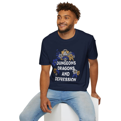 Dungeons Dragons Depression T-Shirt