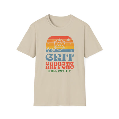 Crit Happens Retro T-Shirt