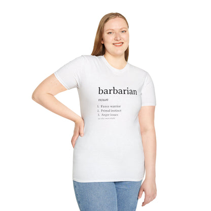 Barbarian Definitions T-Shirt