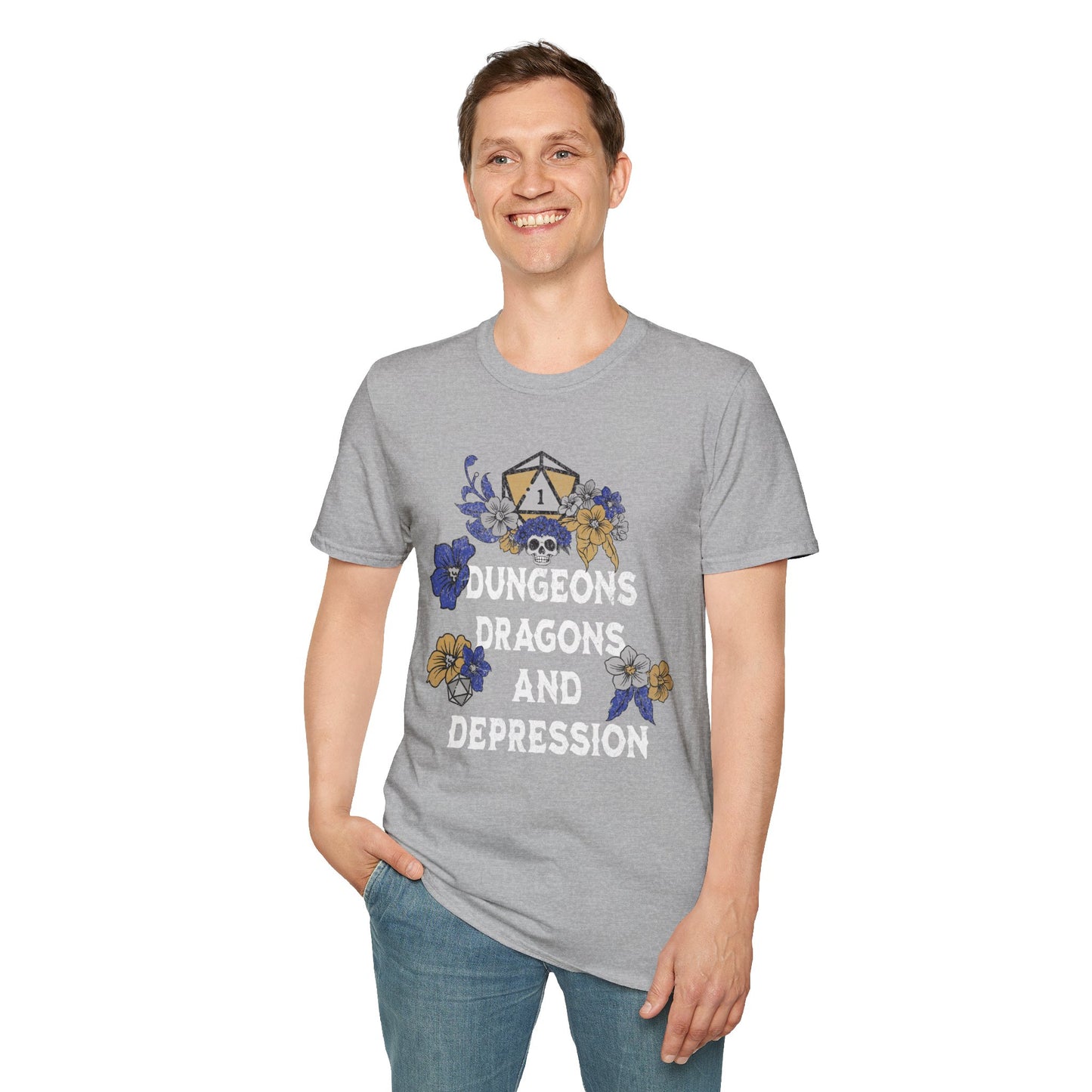 Dungeons Dragons Depression T-Shirt