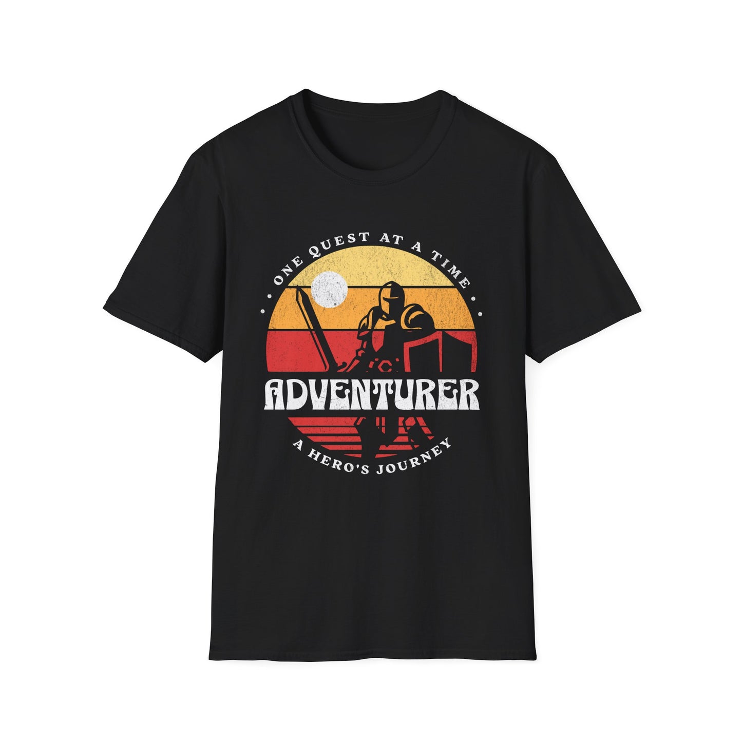 Warrior Adventurer Sunset T-Shirt