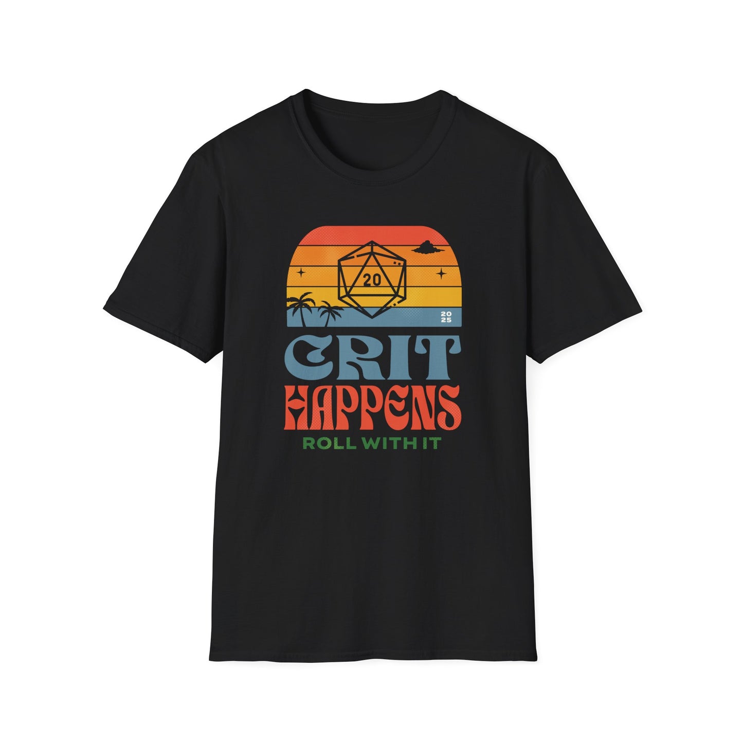 Crit Happens Retro T-Shirt