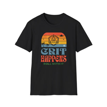 Crit Happens Retro T-Shirt