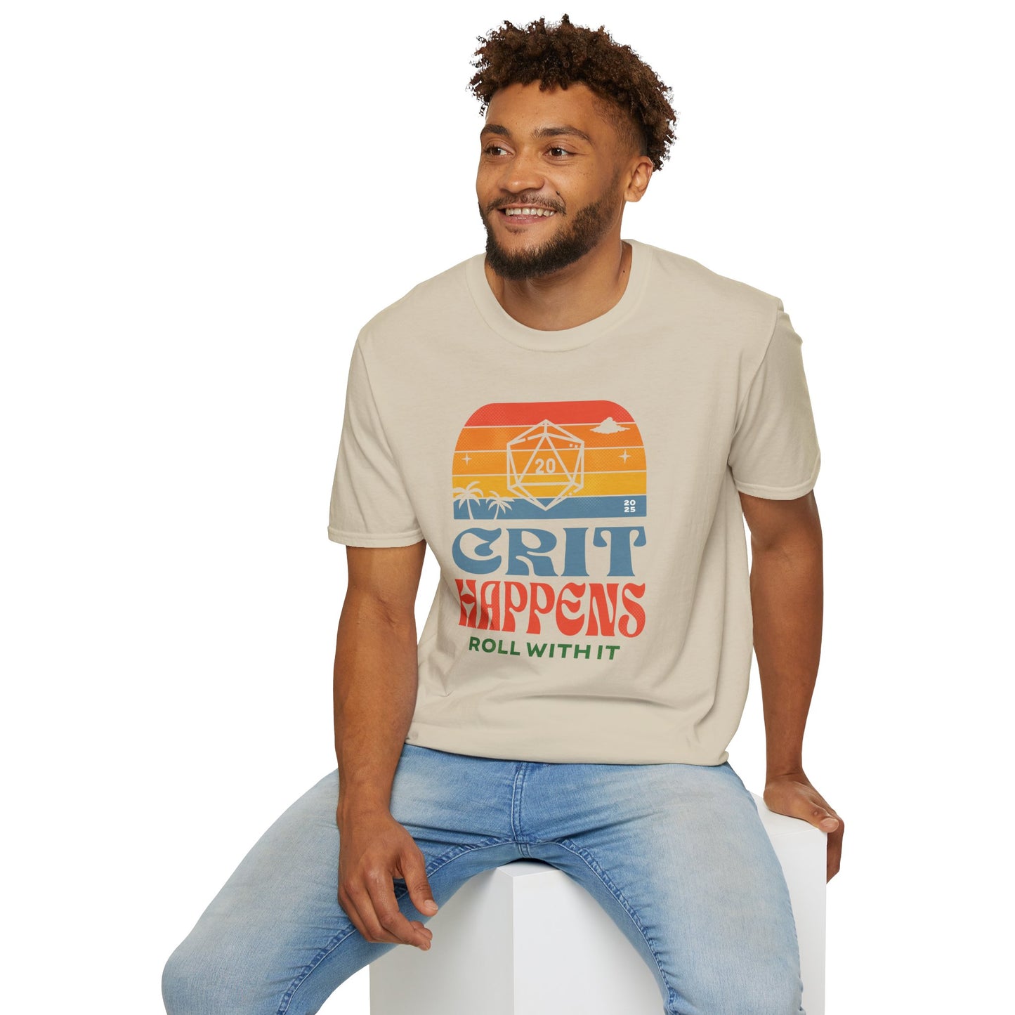 Crit Happens Retro T-Shirt