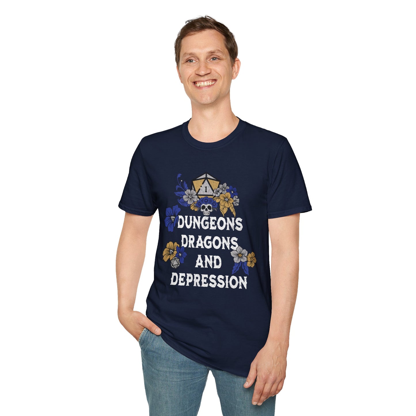 Dungeons Dragons Depression T-Shirt