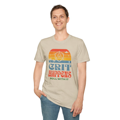 Crit Happens Retro T-Shirt