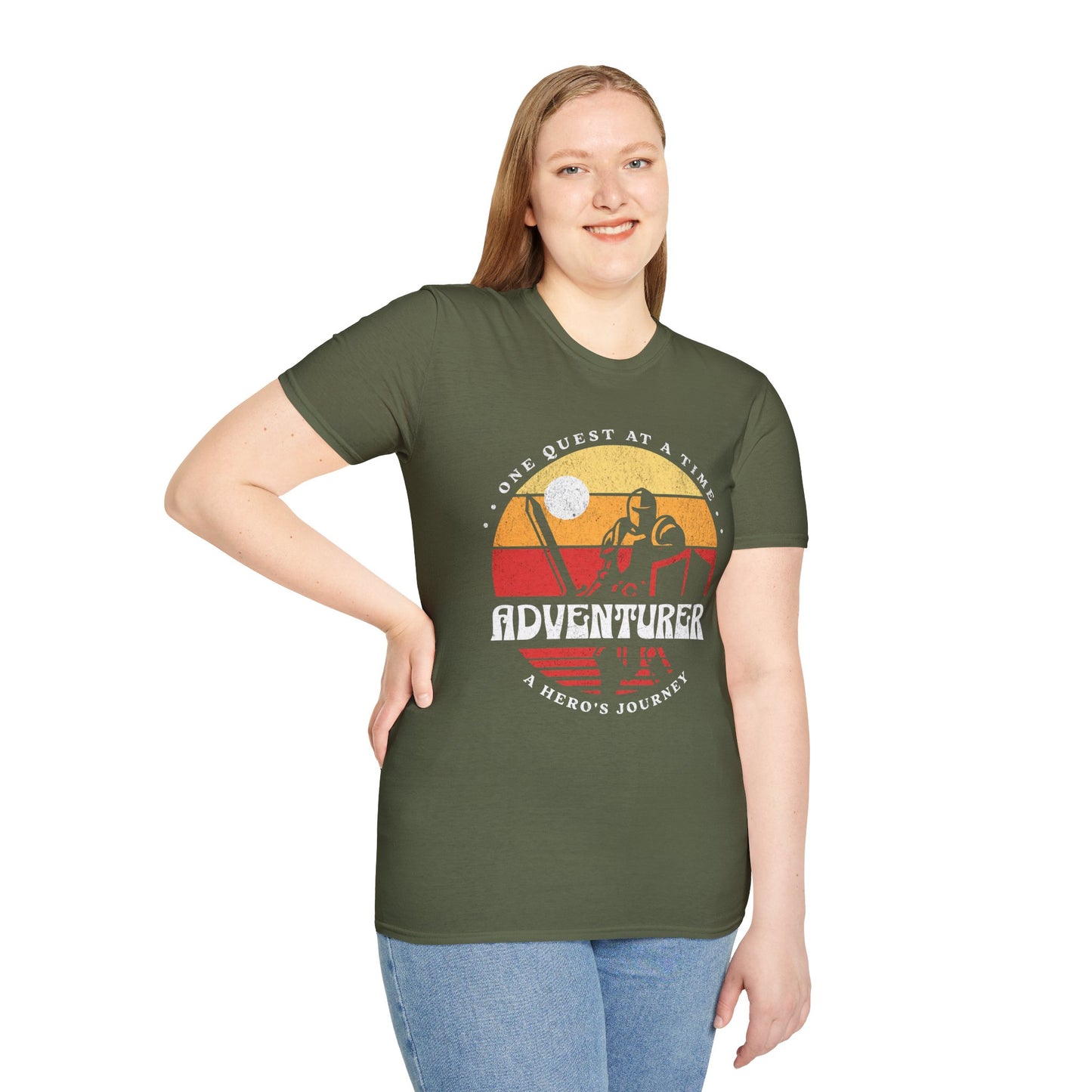 Warrior Adventurer Sunset T-Shirt