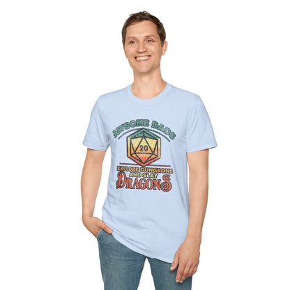 Awesome Dads Explore T-Shirt