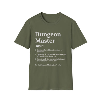 Dungeon Master Definition Tee