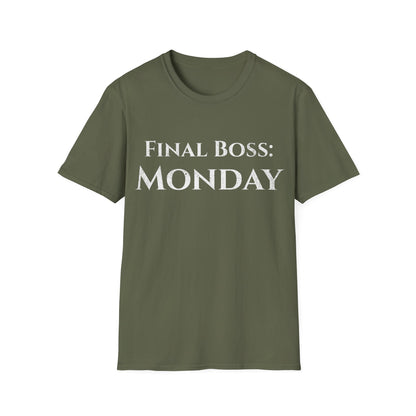Final Boss Monday Tee