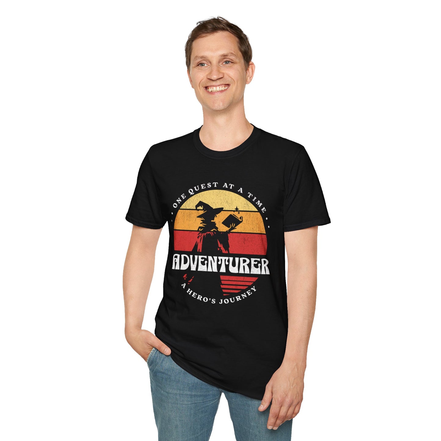 Wizard Adventurer Sunset T-Shirt